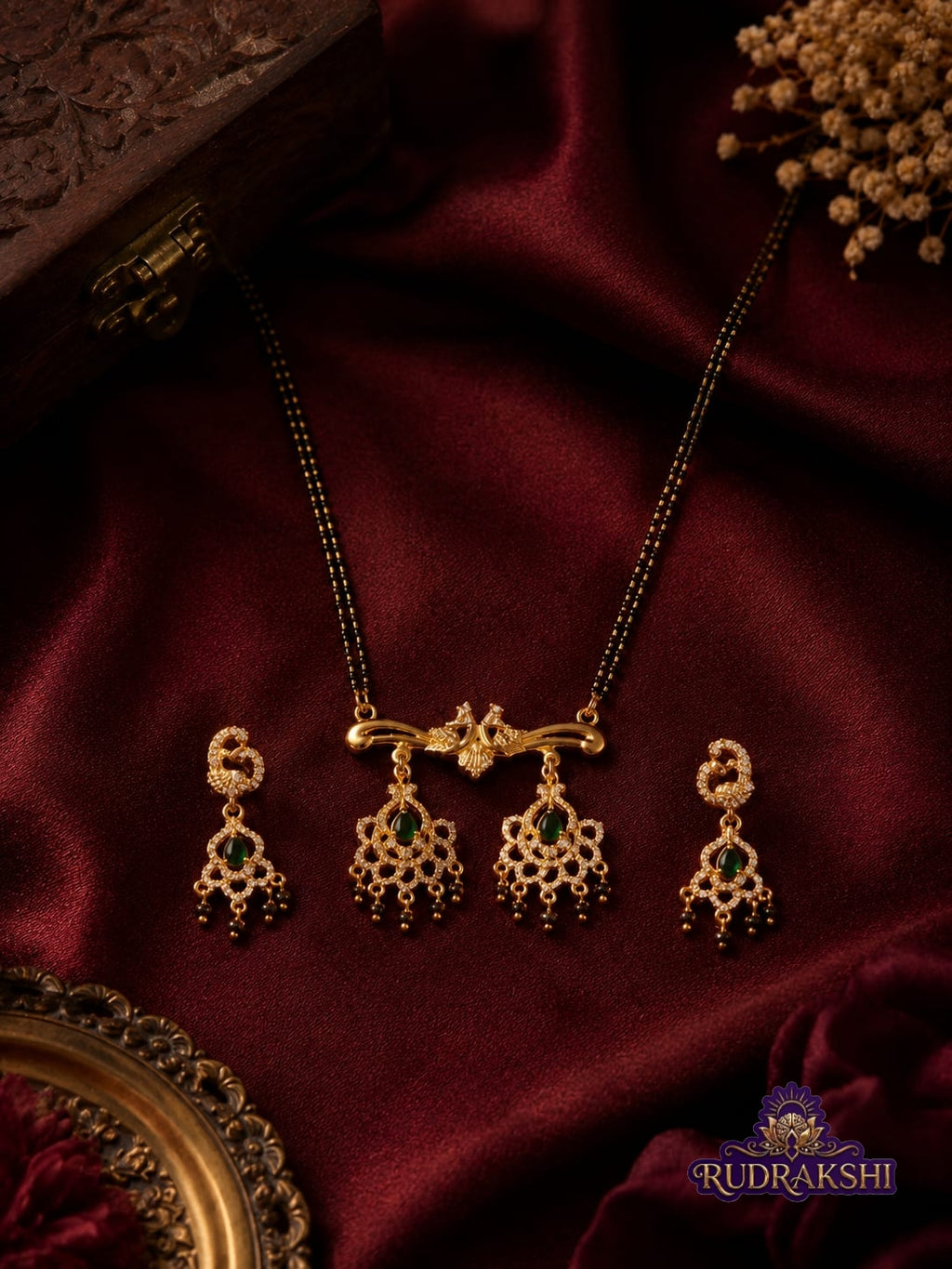 RUDRAKSHI VICTORIAN MANGALSUTRA