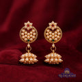 RUDRAKSHI JHUMKA EARRINGS