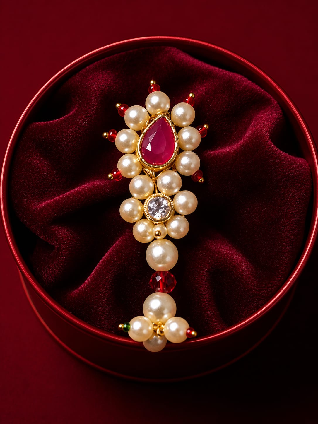 RUDRAKSHI SAREE PIN