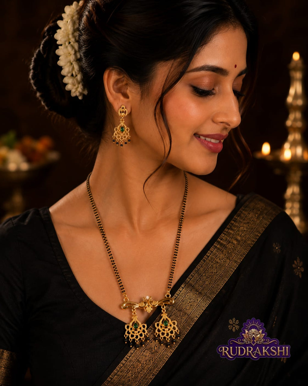 RUDRAKSHI VICTORIAN MANGALSUTRA