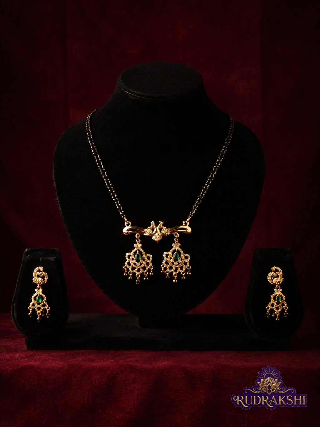 RUDRAKSHI VICTORIAN MANGALSUTRA